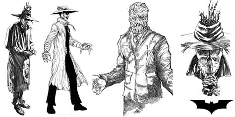 Batman Begins Scarecrow Concept Art