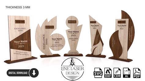 Wooden Trophy Designs