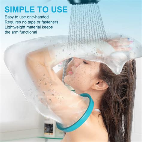 Waterproof Cast Cover for Shower Arm Long Full Watertight Seal ...