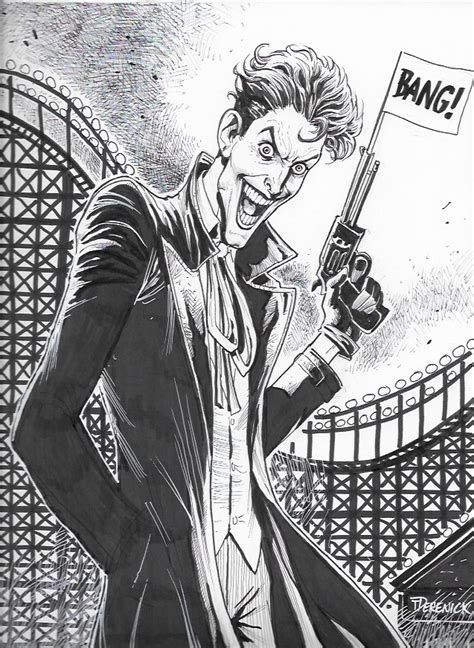 The Joker By Tom Derenick In Lee P S The Joker Comic Art Gallery Room