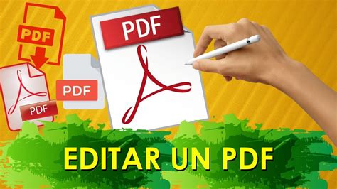 C Mo Editar Un Archivo Pdf Tutorial En Espa Ol Youtube