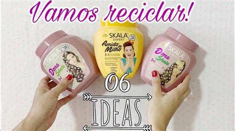 Ideias Criativas Potes De Creme Skala Diy Youtube