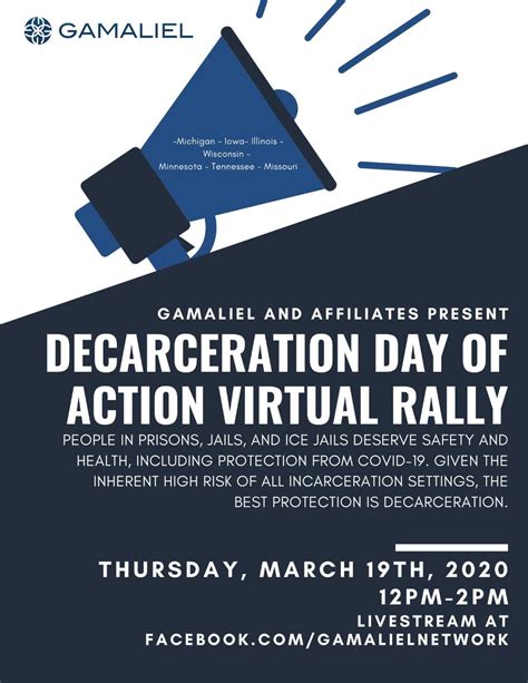 Decarceration Day Of Action Flyer Democratic Party Of Brown County