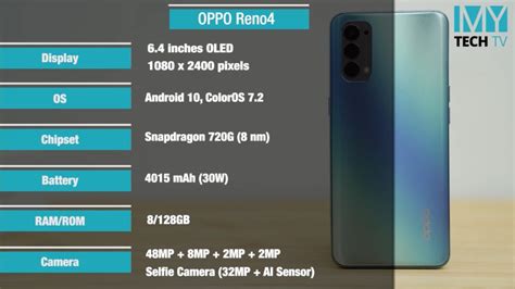 Oppo Reno 4 Pro ရဲ့ First Impression ဗီဒီယို Mytech Myanmar