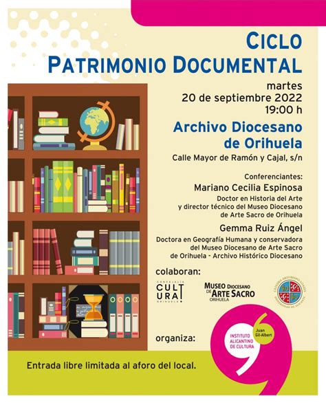 Ciclo Archivos Patrimonio Documental El Archivo Diocesano De