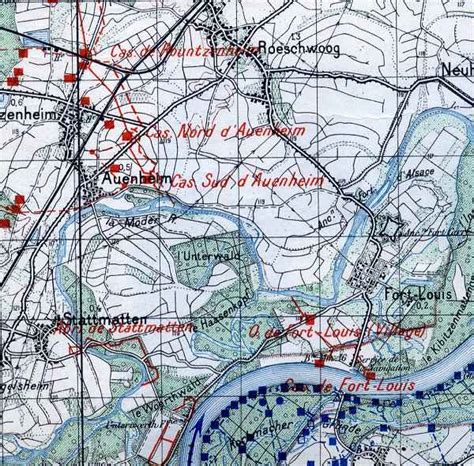 ALSACE LIGNE MAGINOT FORT DE SCHOENENBOURG