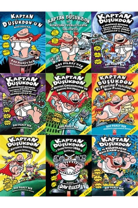 Altın Kitaplar DAV PILKEY DEN KAPTAN DÜŞÜKDON UN MACERALARINDAN OLUŞAN