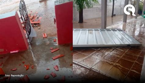 Chuva De Granizo Destelha Casa E Assusta Moradores De Catunda No