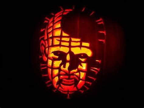 Pinhead Pumpkin Carving Halloween Pumpkin Stencils Amazing Pumpkin