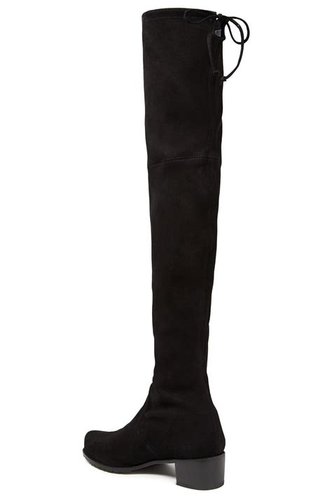 Stuart Weitzman Stretch Suede Over The Knee Boots The Outnet