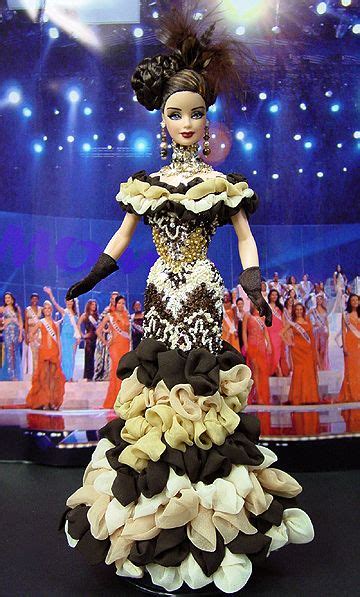 ๑miss Baja 2008 Barbie Miss Barbie Dress Glamour Dolls