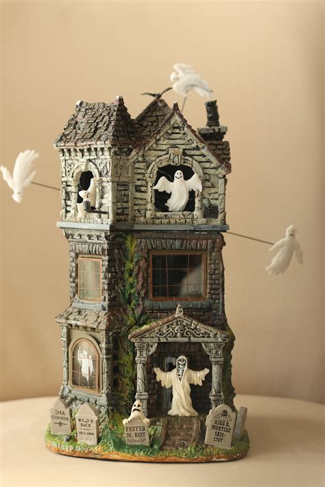 Lemax Spooky Town Signature Collection Ghostly Manor Etsy