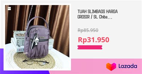 TUAH SLIMBAGS HARGA GROSIR SL Chibao Pouch HP 4 Ruang 2 In 1 New