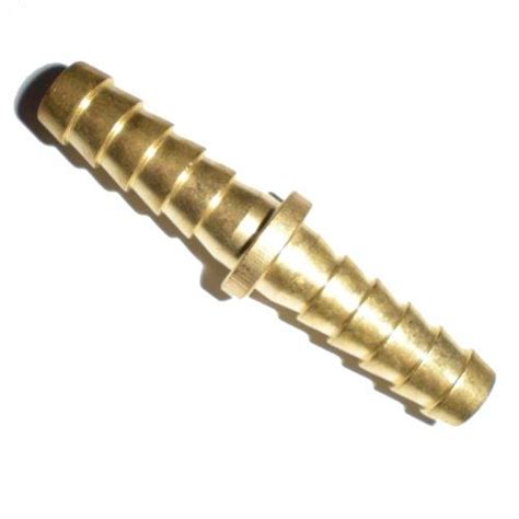 Jual NEPEL SAMBUNGAN SELANG LURUS KUNINGAN HOSE BARB FITTING 3 8 IN 3 8