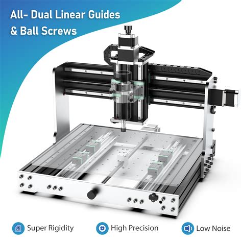 Anolex Cnc Router Machine 4030 Evo Ultra All Metal Xyz Axis Dual Stee