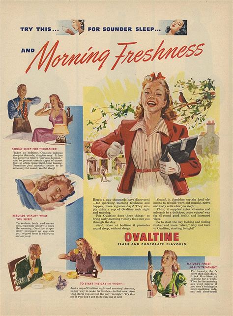 Ovaltine Ovaltine Retro Ads Vintage Advertisements