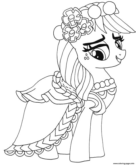 Applejack Applejack My Little Pony Coloring page Printable