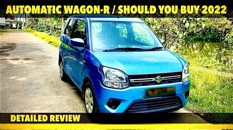 Maruti Suzuki Wagon R Automatic Review 2022 Youtube