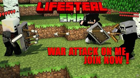 Minecraft Public Lifesteal Smp Free To Join Minecraft Live Join Java Pe Youtube