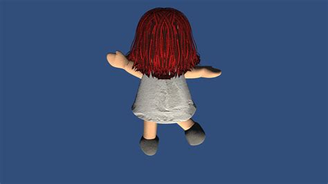 3D The Original Annabelle Cursed Doll - TurboSquid 1749665