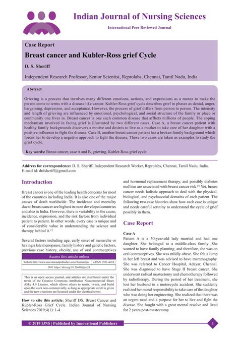 (PDF) Breast cancer and Kubler-Ross grief Cycle - DOKUMEN.TIPS