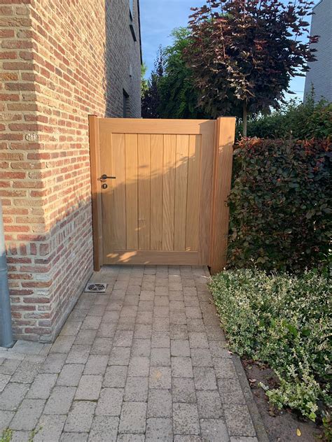 Houten Poort In Gierle › Projecten › Meeus Houtconstructies