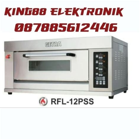 Jual OVEN PIZZA GAS 1 DECK 2 TRAY GETRA RFL 12PSS Jakarta Pusat