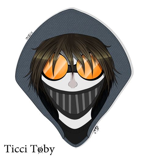 Creepypasta Headshots 1 Ticci Toby By Legendwolves On Deviantart Dij