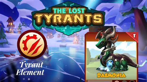 Explanation About New TYRANT ELEMENT Dragon Mania Legends YouTube