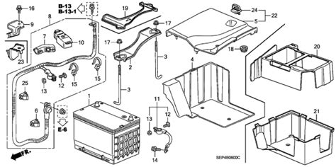 Battery 2005 Acura Tl 4 Door Sport Navigation Ka 6mt