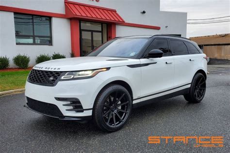 Range Rover Velar White Stance SF09 Wheel Front