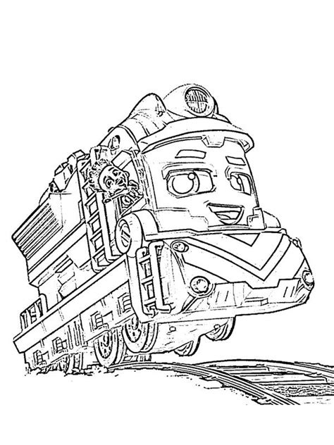 Freight Nate (Mighty Express) Colouring page | Coloring pages ...