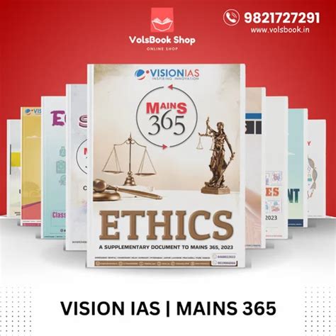 Vision Ias Mains 365 English Medium 2023 At Rs 686 00 In Delhi ID