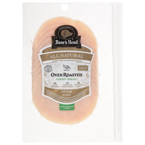 Save On Boars Head Natural Antibiotic Free Oven Roasted Turkey Breast