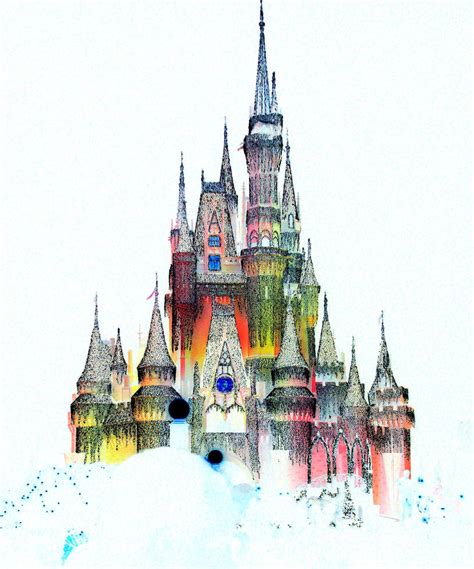 Cinderella Castle Drawing at PaintingValley.com | Explore collection of ...