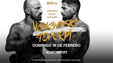 UFC Revive El UFC 298 Con El Combate Estelar Volkanovski Vs Topuria