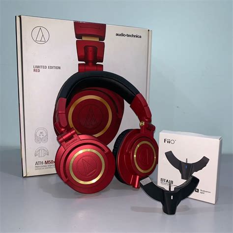 Audio Technica Ath M X Red Limited Edition Professional Studio Monitor