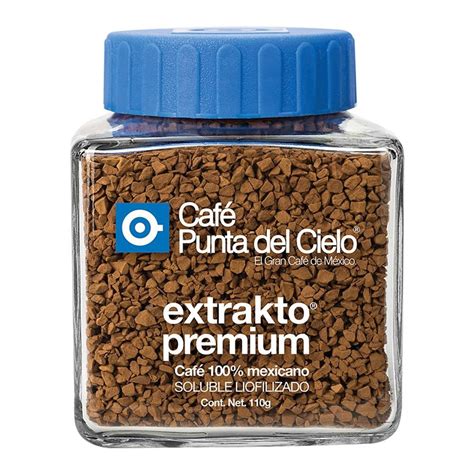 Café soluble Punta del Cielo Extrakto Premium liofilizado 110 g