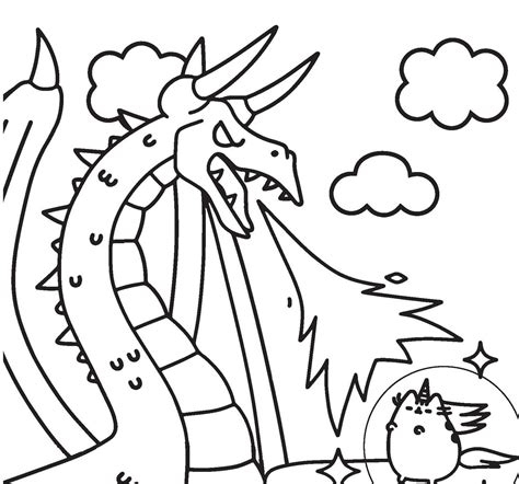 Pusheen Unicorn Coloring Pages at GetColorings.com | Free printable ...