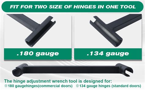 Heavy Weight 134 And 180 Gauge Commercial Door Hinge Adjustment Tool