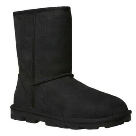 Ugg Shoes Ugg Essentials Short Black Boot Poshmark