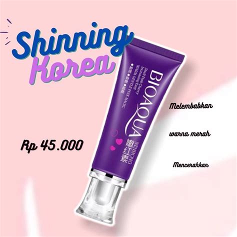 Jual ORIGINAL BIOAQUA PINK CHERRY CREAM NENHONG MAGIC Shopee Indonesia