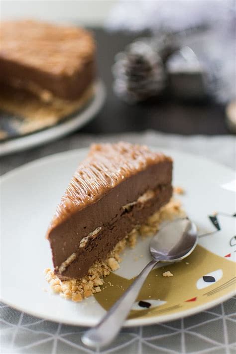 Recette de Cheesecake de Noël chocolat meringue crème de marrons