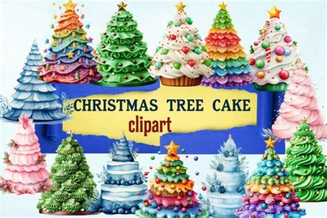 Christmas Tree Cake Sublimation Bundle Graphic By Md Shahjahan