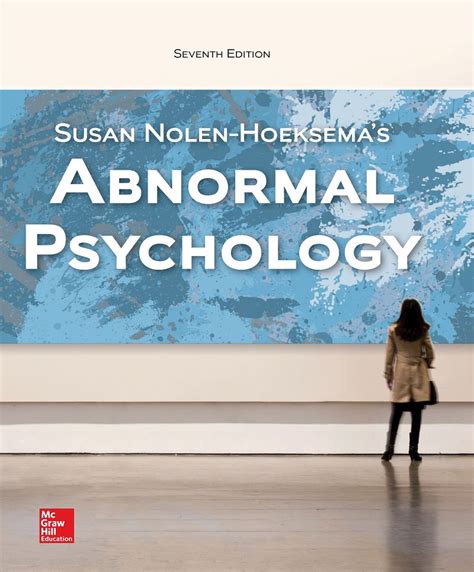 Susan Nolen Hoeksema S Abnormal Psychology Th Edition Rok Book