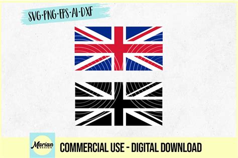 United Kingdom Flag Svg, UK Flag Svg, UK Flag Clipart - Etsy | Stencil ...