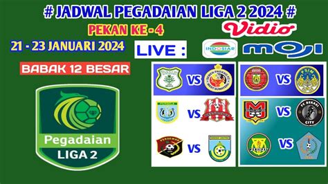 Jadwal Liga Babak Besar Pekan Ke Persiraja Vs Psim