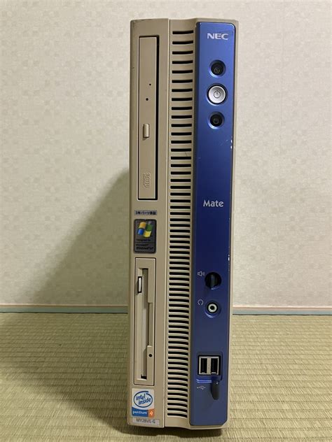 【全体的に状態が悪い】nec デスクトップpc Mate My28vl G 本体のみ Hddなし ジャンク品 現状渡し 通電確認済み ★送料