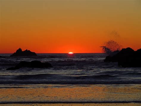 Beach Sunset Royalty-Free Stock Photo