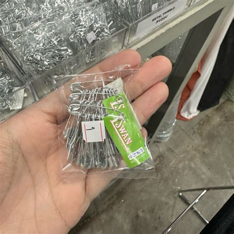 Safety Pin Perdible Aspile Per Pack Shopee Philippines